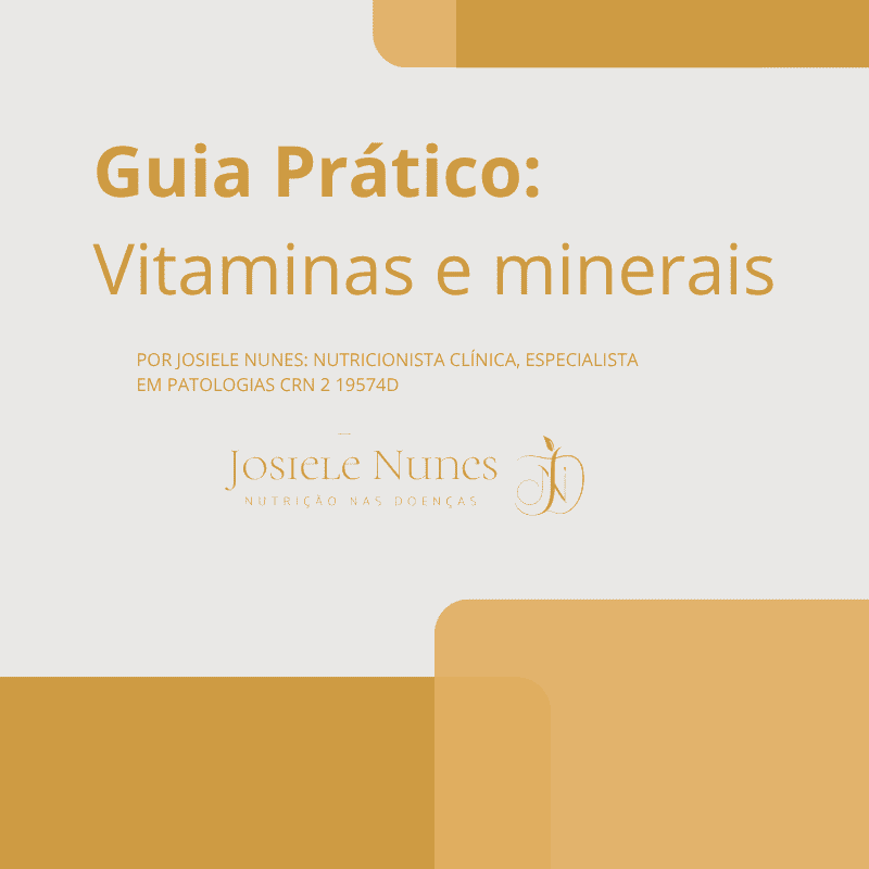Guia Prático: Vitaminas e minerais
